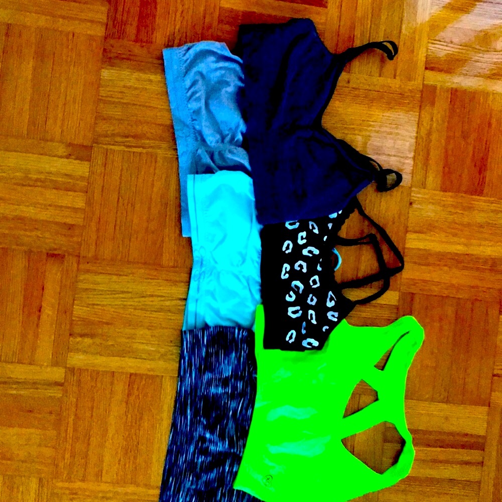 Sports bra bundle(6 bras)